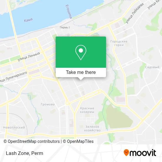 Lash Zone map