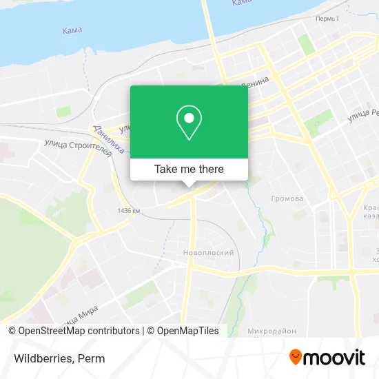 Wildberries map