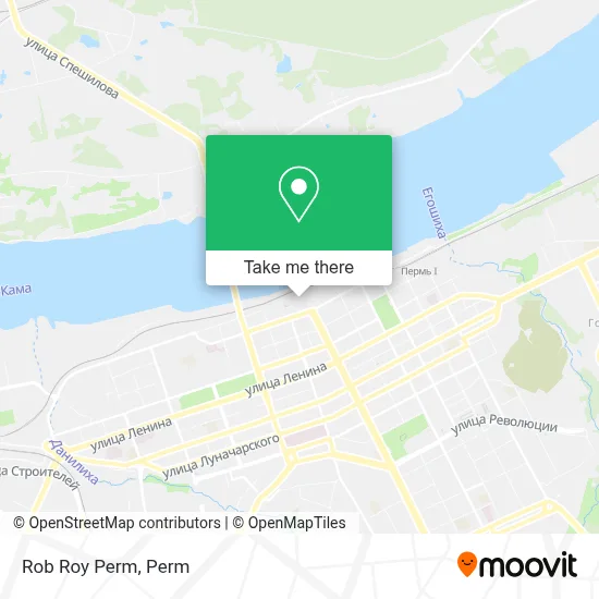 Rob Roy Perm map