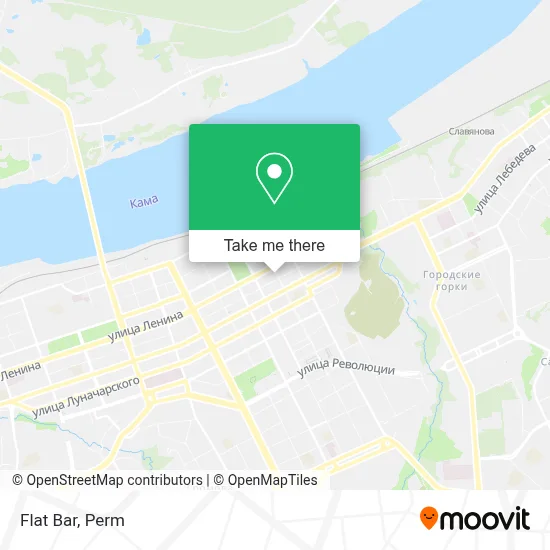 Flat Bar map