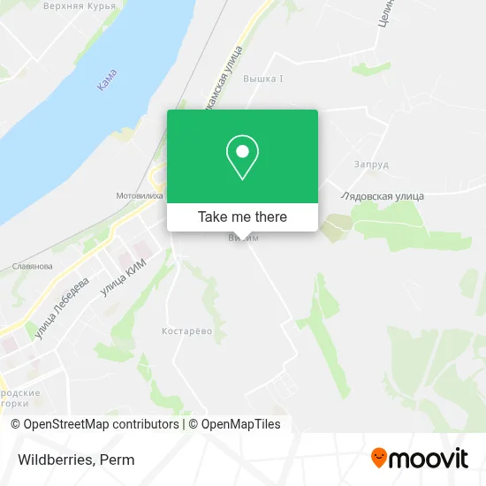 Wildberries map