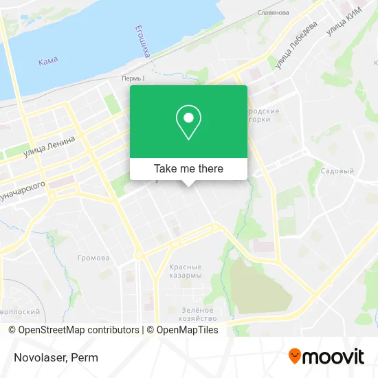 Novolaser map