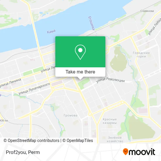 Prof2you map