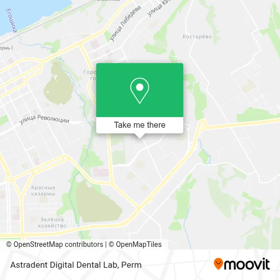 Astradent Digital Dental Lab map