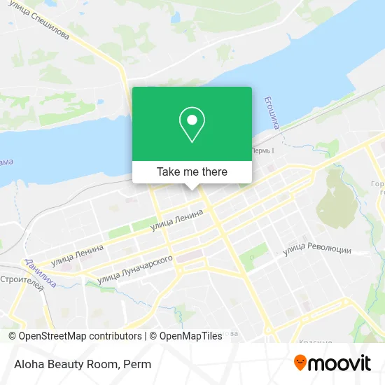 Aloha Beauty Room map