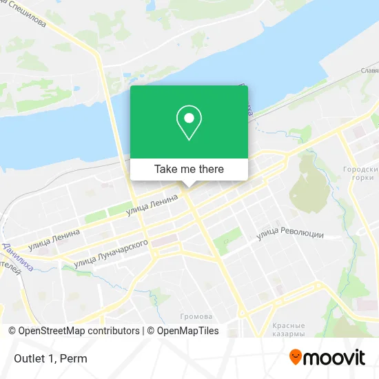 Outlet 1 map