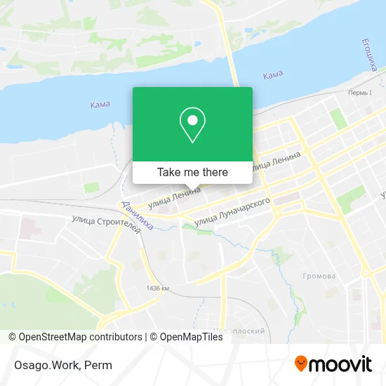 Osago.Work map