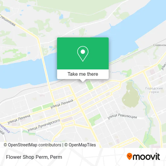 Flower Shop Perm map