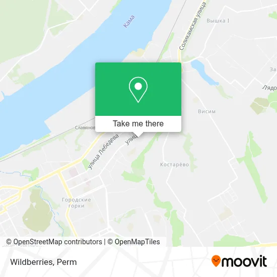 Wildberries map
