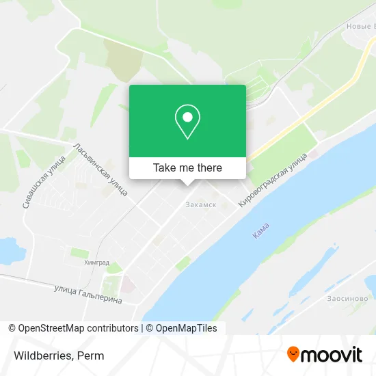 Wildberries map
