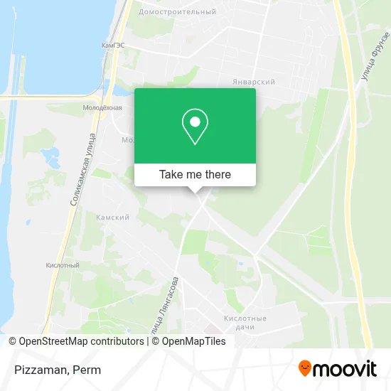 Pizzaman map