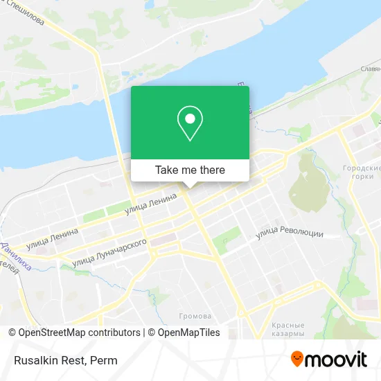 Rusalkin Rest map