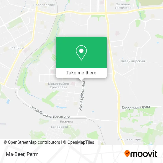 Ma-Beer map