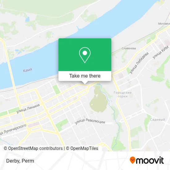 Derby map