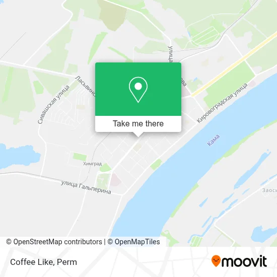 Coffee Like map