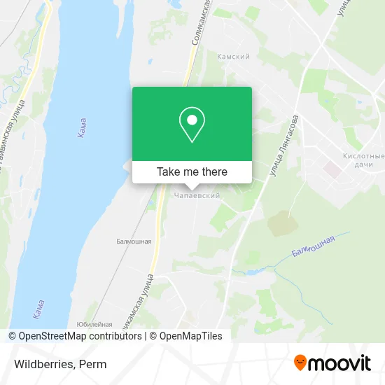 Wildberries map