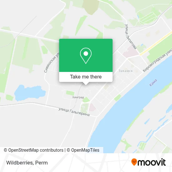 Wildberries map