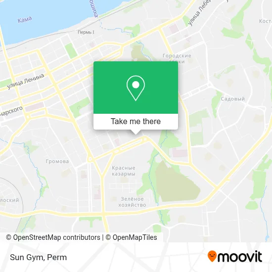 Sun Gym map