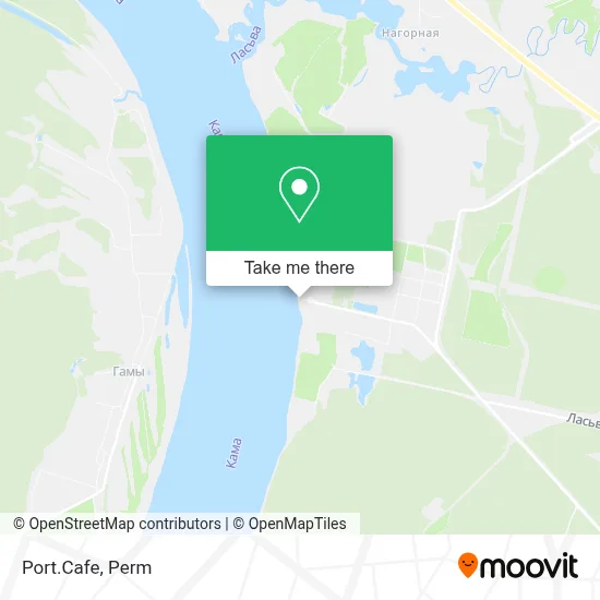 Port.Cafe map