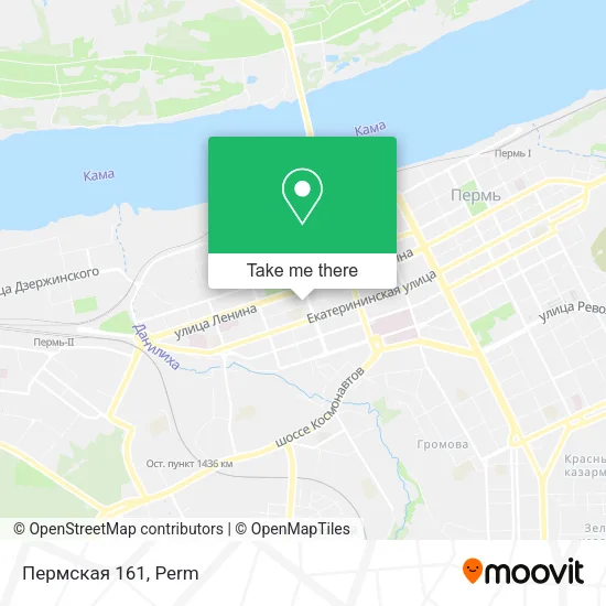 Пермская 161 map