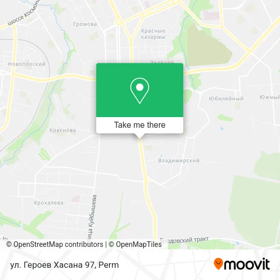 ул. Героев Хасана 97 map