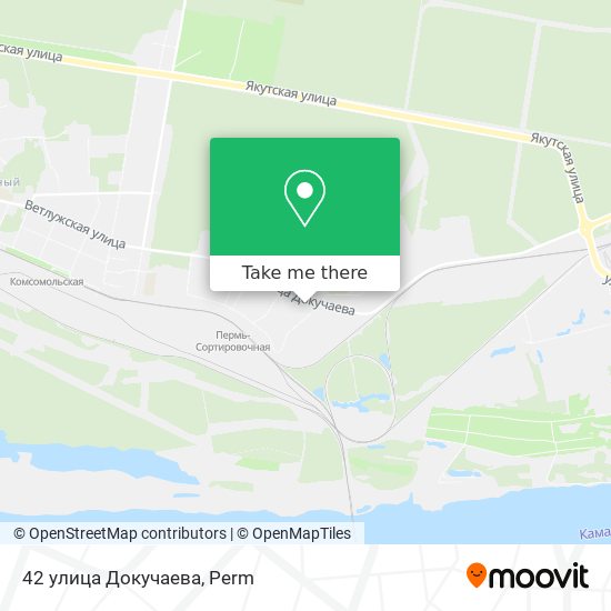 42 улица Докучаева map