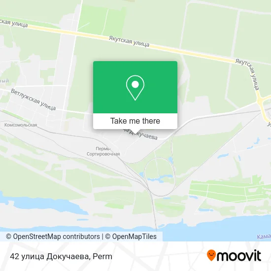 42 улица Докучаева map