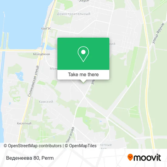 Веденеева 80 map