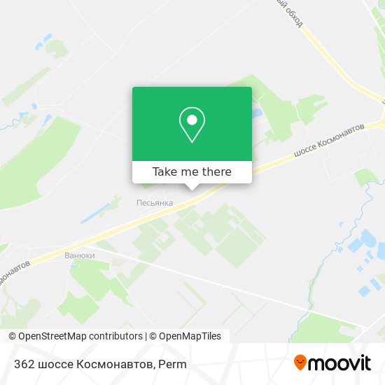 362 шоссе Космонавтов map