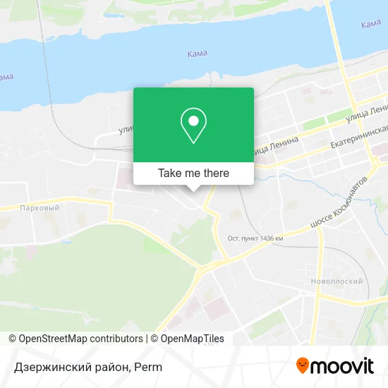 Дзержинский район map