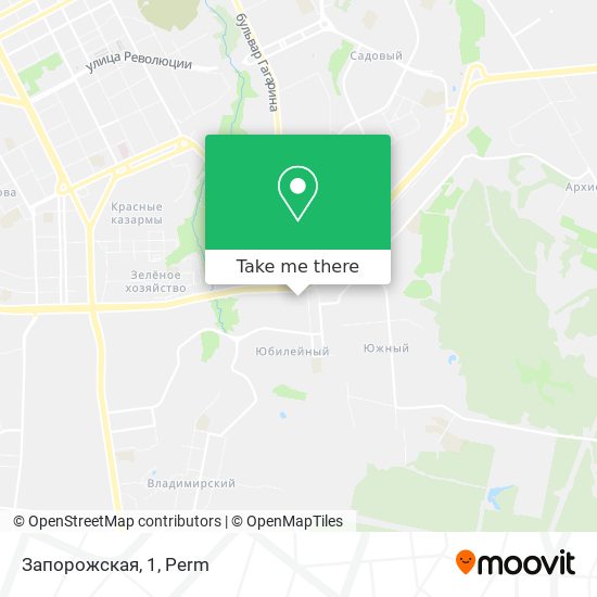 Запорожская, 1 map