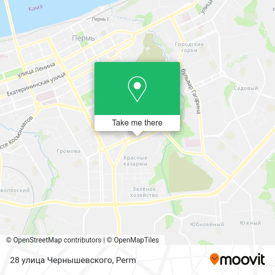 28 улица Чернышевского map