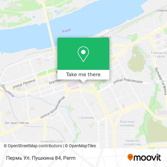 Пермь Ул. Пушкина 84 map
