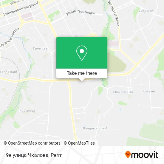 9е улица Чкалова map