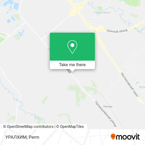 УРАЛХИМ map