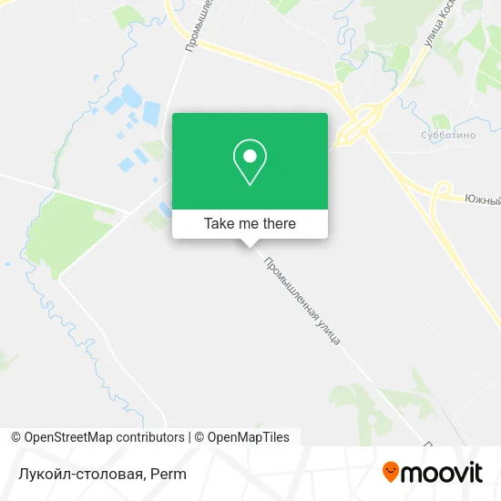 Лукойл-столовая map