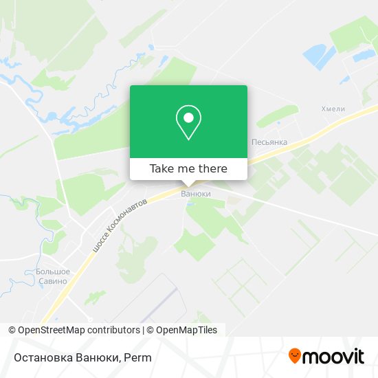 Остановка Ванюки map