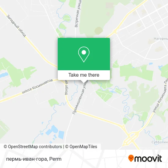 пермь-иван-гора map
