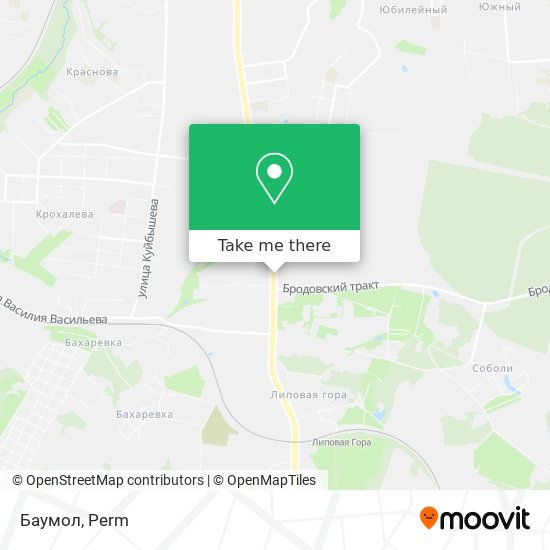 Баумол map