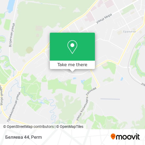 Беляева 44 map