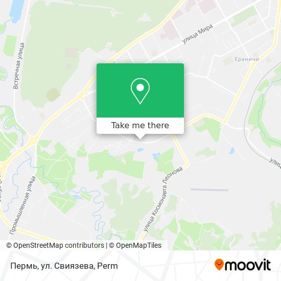Пермь, ул. Свиязева map