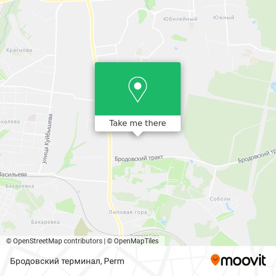 Бродовский терминал map