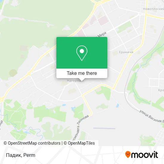 Падик map