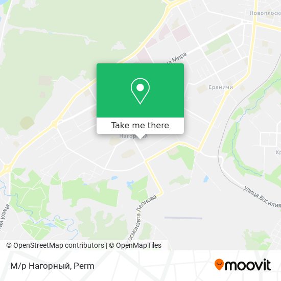 М/р Нагорный map