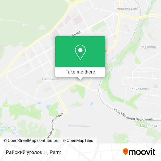 Райский уголок 🏡 map