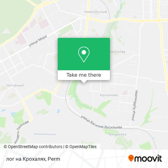 лог на Крохалях map