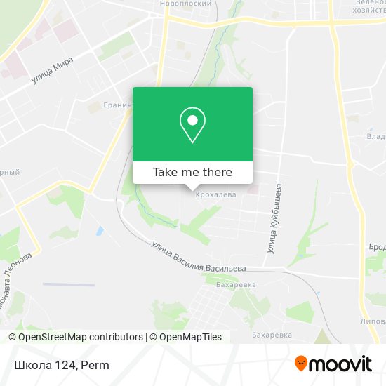Школа 124 map