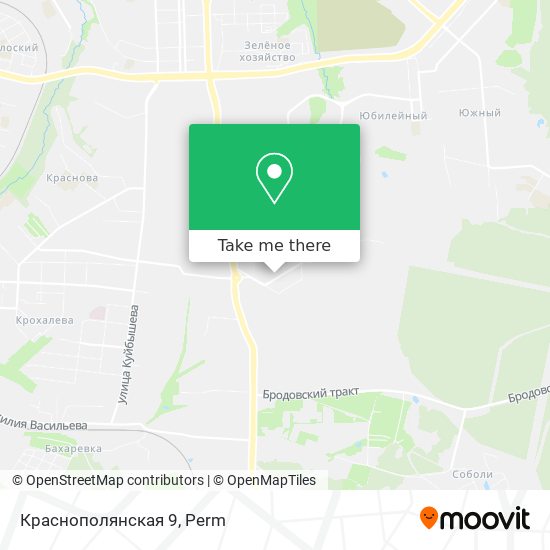 Краснополянская 9 map