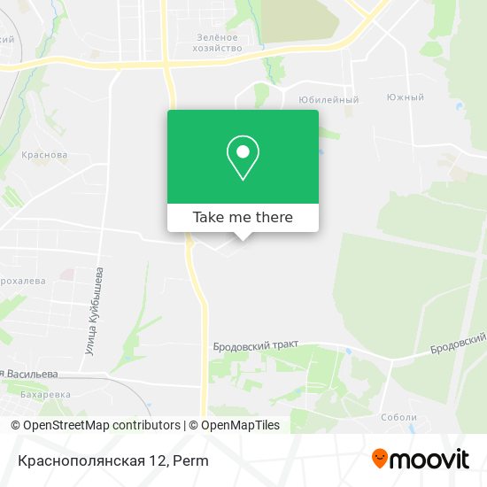 Краснополянская 12 map
