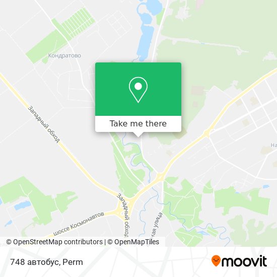 748 автобус map